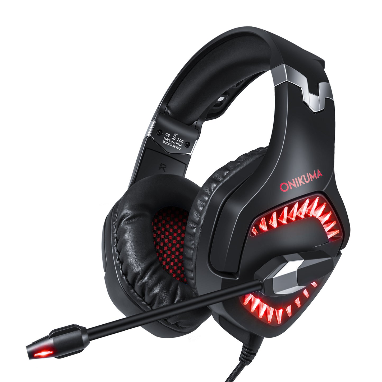 LED Gaming Headset with Mic