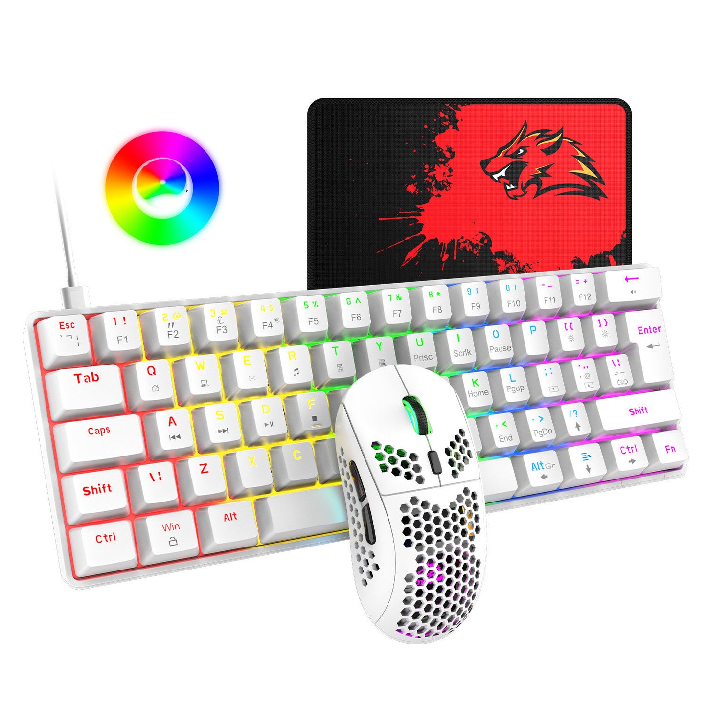 RGB Gaming Keyboard Mouse Set
